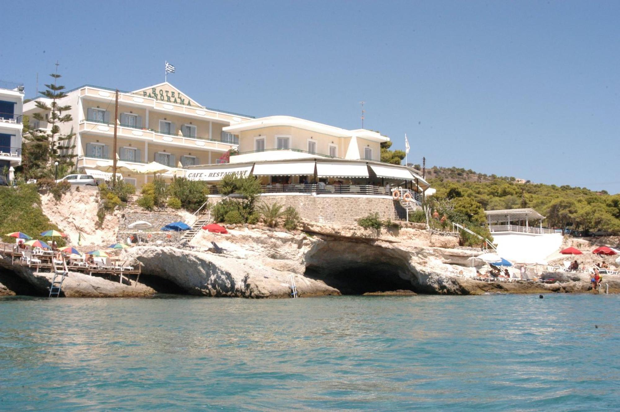 Panorama Hotel Agia Marina  Bagian luar foto