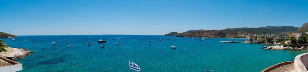 Panorama Hotel Agia Marina  Bagian luar foto