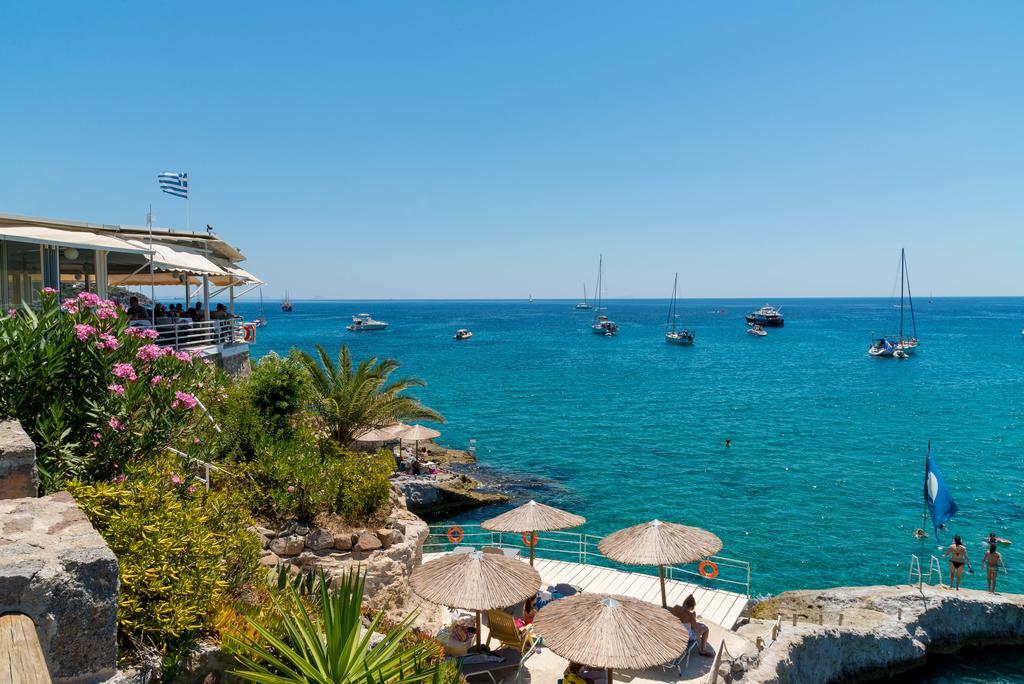 Panorama Hotel Agia Marina  Bagian luar foto